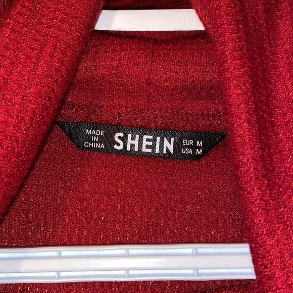 Shein Red Turtleneck - Picture 4 of 4